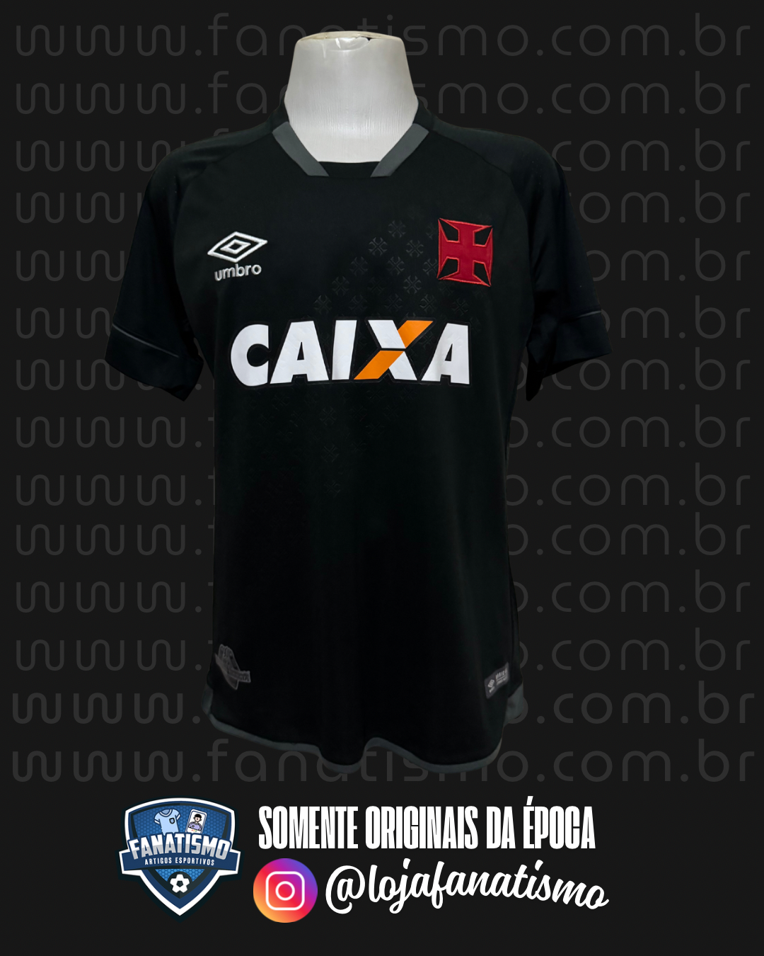 Camisa do Vasco Oficial III Umbro 2017 S/Nº G