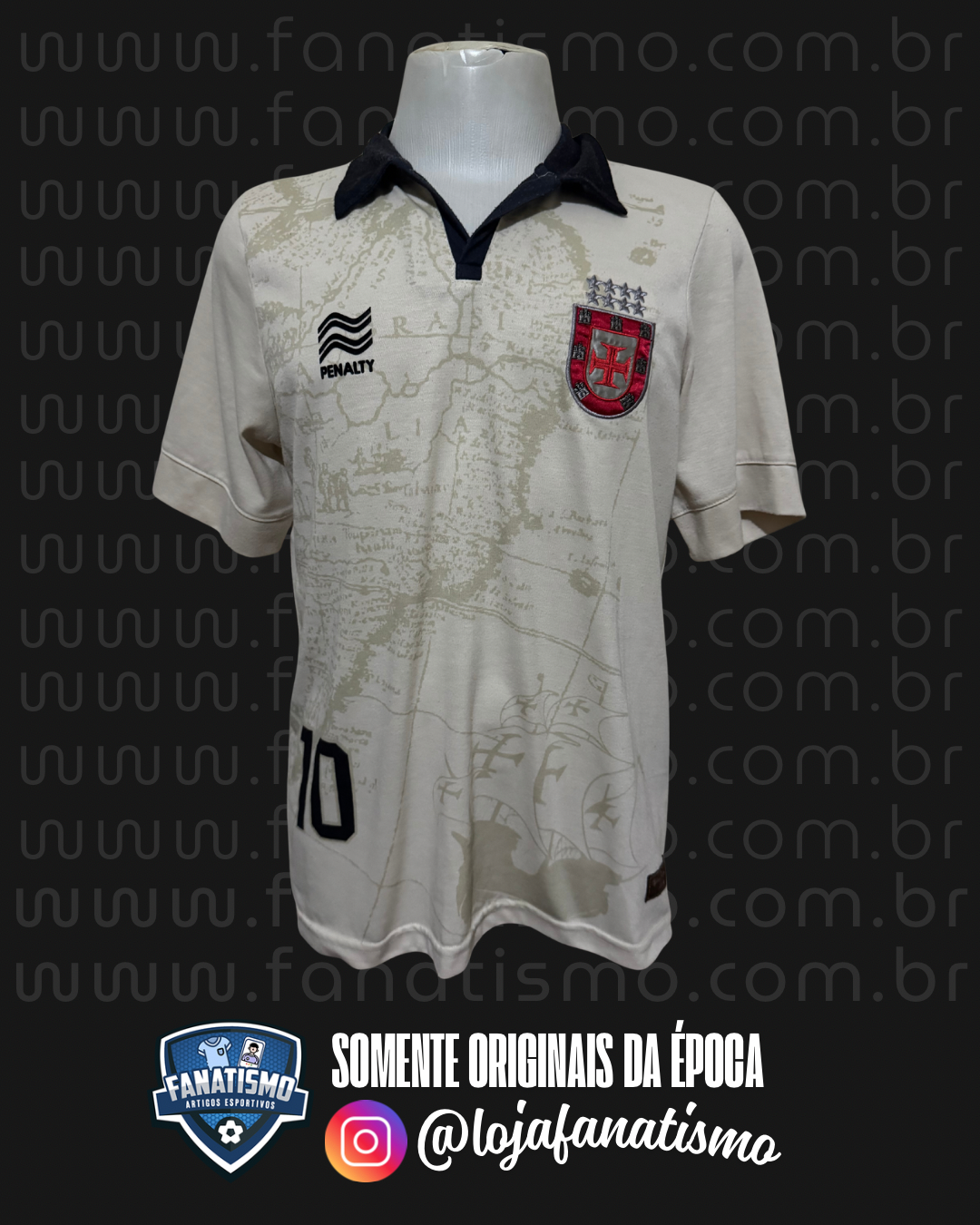 Camisa do Vasco Oficial III Penalty Raizes #10 G