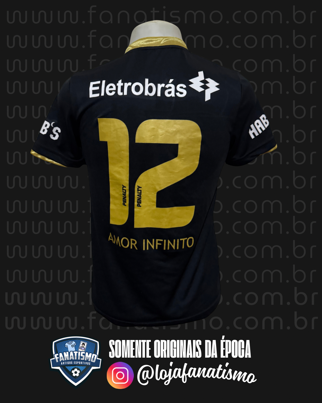 Camisa do Vasco Oficial III Penalty 2009 #12 P - Imagem 2