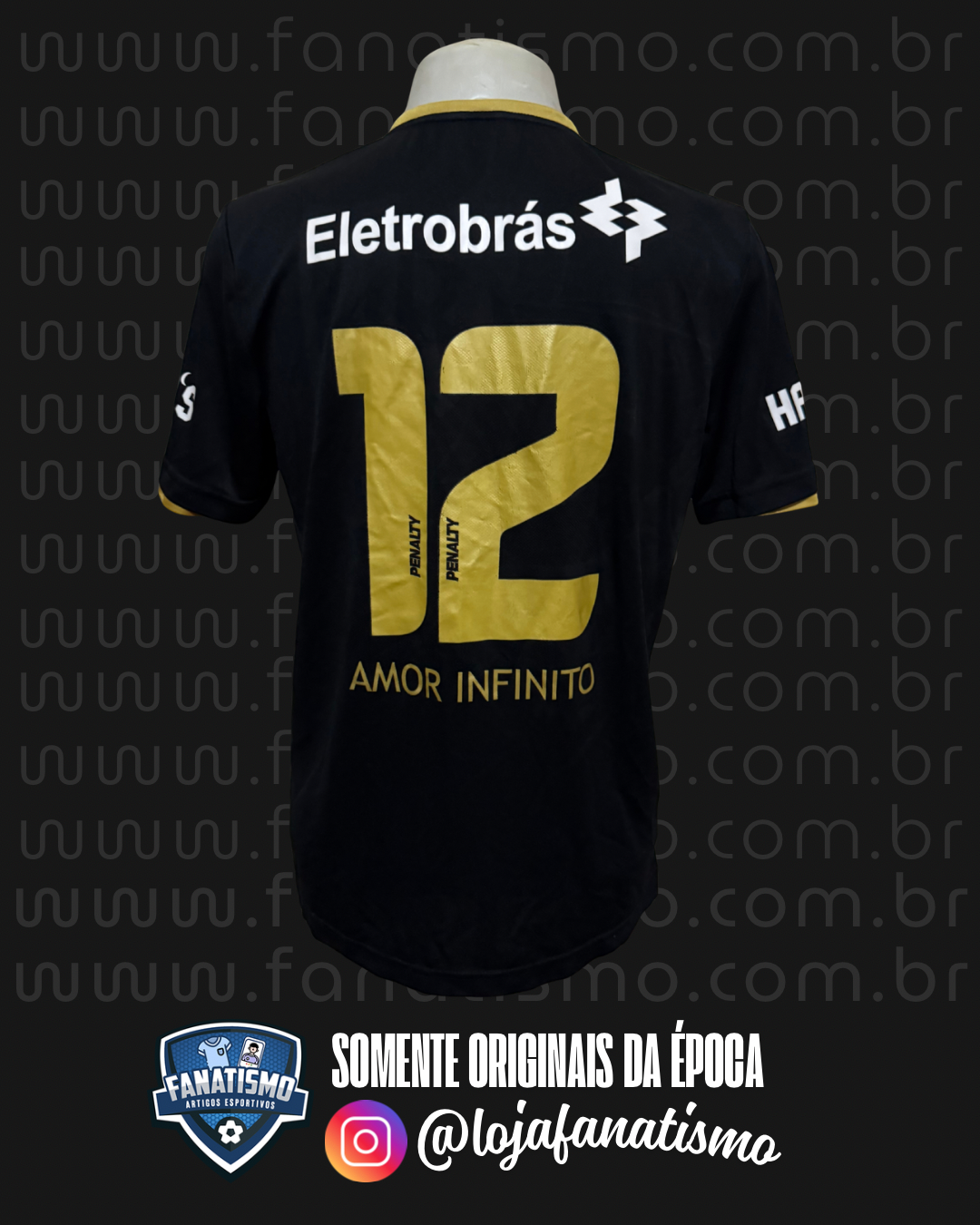 Camisa do Vasco Oficial III Penalty 2009 #12 M - Imagem 2