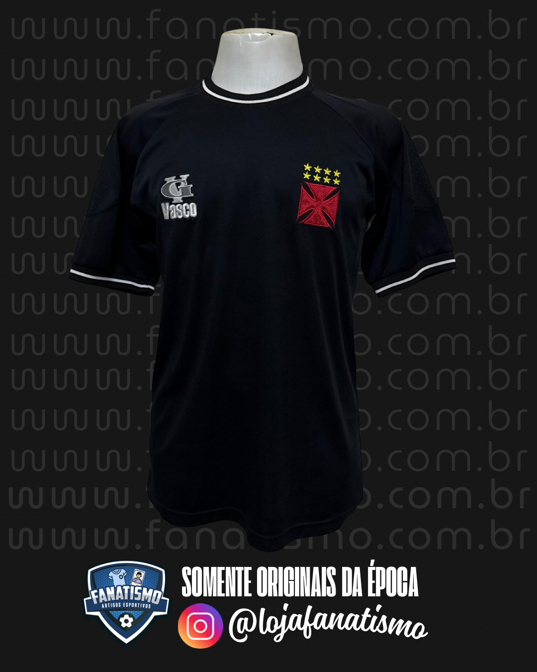 Camisa do Vasco Oficial III VG 2002 #11 Romário M