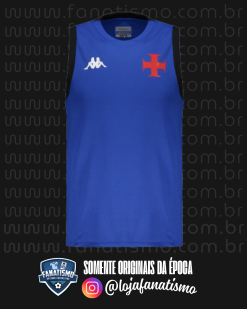 Regata do Vasco Oficial Treino Azul Goleiro Kappa 2025 Nova