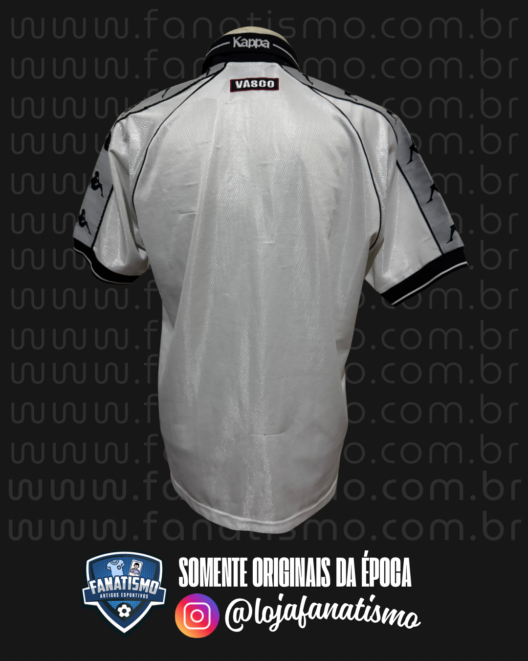 Camisa do Vasco Oficial Polo Comissão Técnica 2000 G - Imagem 2