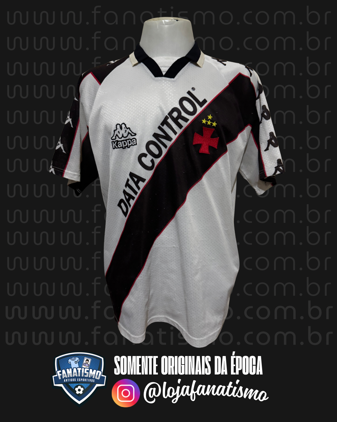 Camisa do Vasco Oficial II Kappa 1996/1997 #10 Edmundo SG