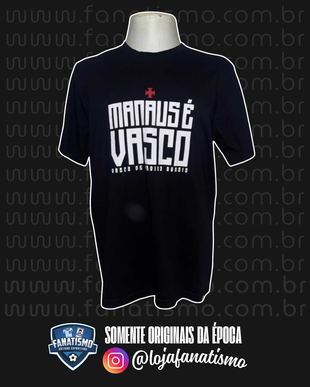 Camisa “Manaus é Vasco - Vasco de Todos os Brasis” Oficial Viagem Beme 2025 Nova GG