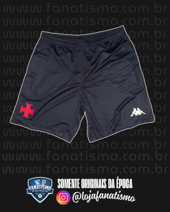 Bermuda do Vasco Oficial Treino Comissão Técnica Kappa 2025 C/Bolsos Nova