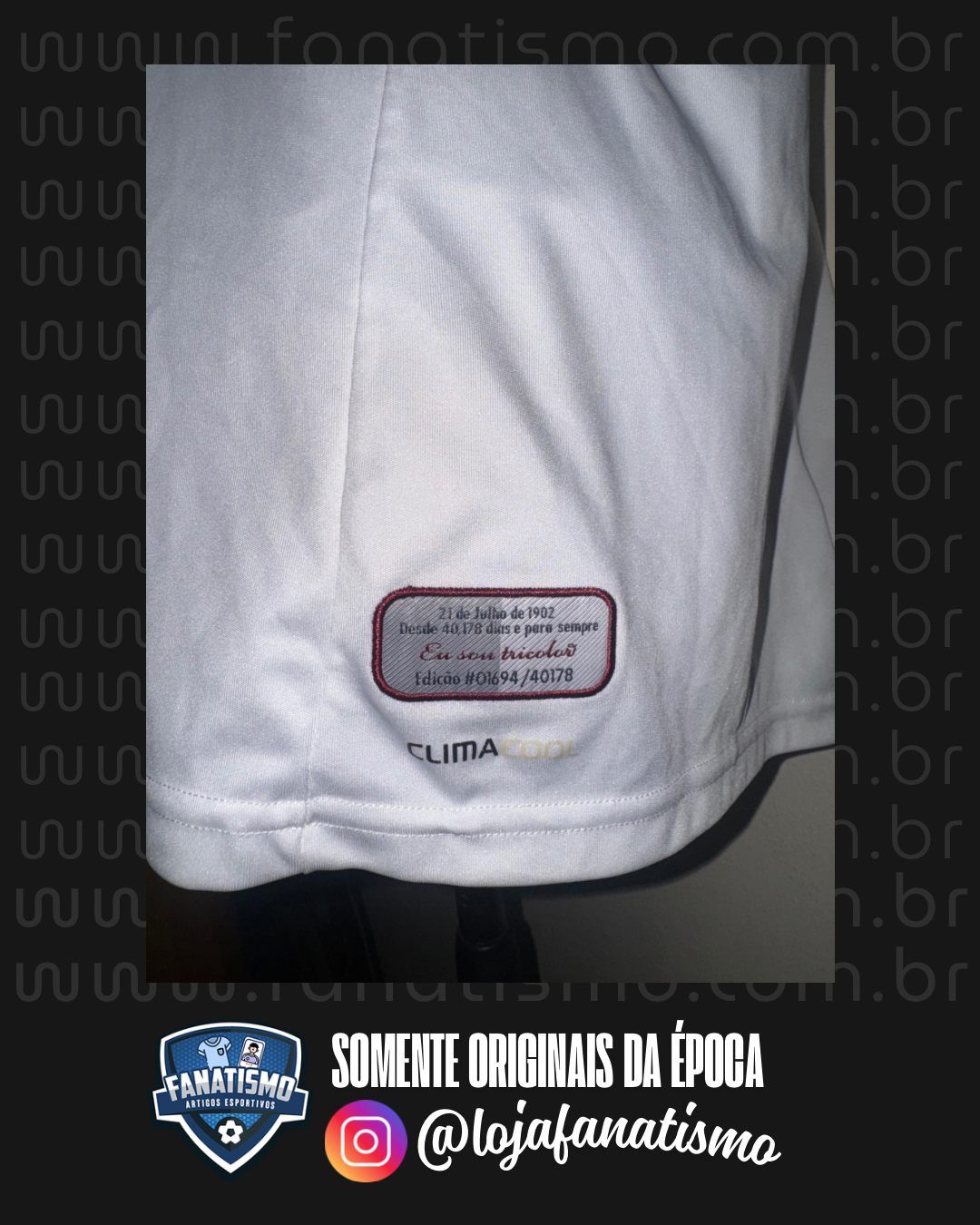 Camisa do Fluminense Oficial IV Adidas 2012 Edição Limitada 110 Anos 2GG - Imagem 3