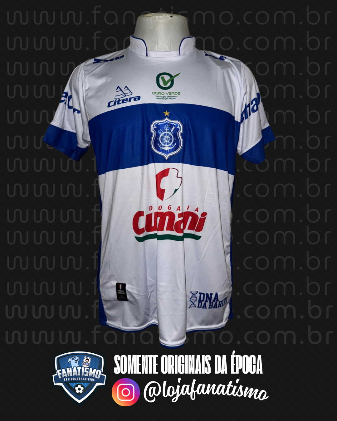 Camisa do Olaria/RJ Oficial II Cítera 2024 #4 Usada em Jogo G