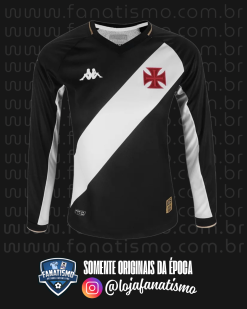 Camisa do Vasco Oficial I Manga Longa Kappa 2023/2024 Feminina Nova