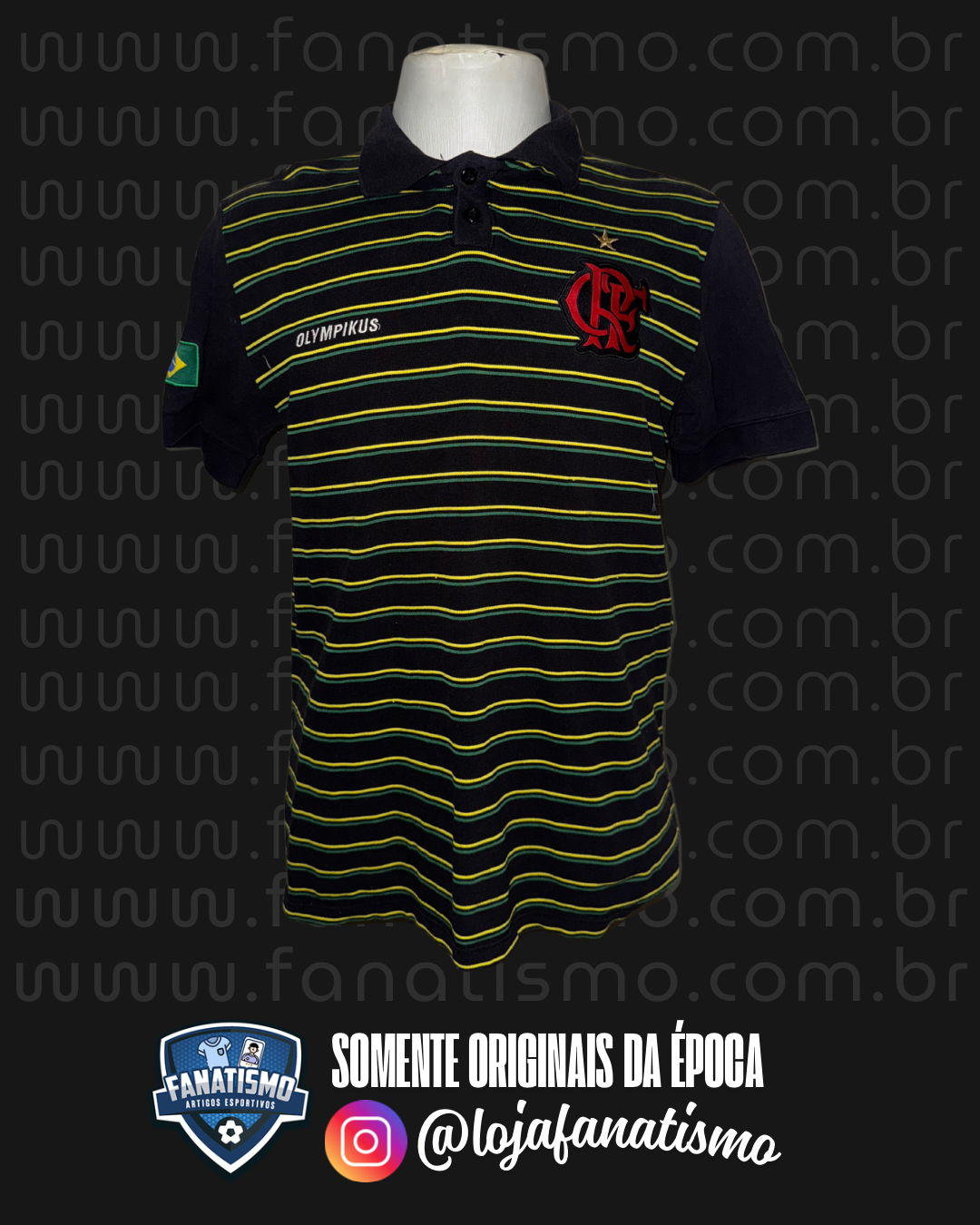 Camisa do Flamengo Oficial Polo Olympikus #10 G