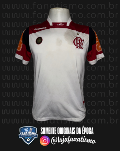 Camisa do Flamengo Oficial II Olympikus 2011 #66 Júnior César Usada em Jogo P
