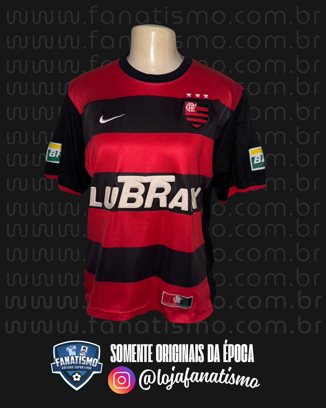 Camisa do Flamengo Oficial I Nike 2000/2001 Feminina G