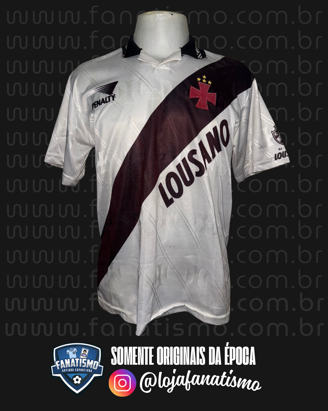 Camisa do Vasco Oficial II Penalty 1995 #10
