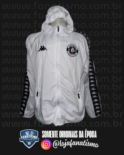Jaqueta do Vasco Oficial Corta-Vento Kappa Branco 2023
