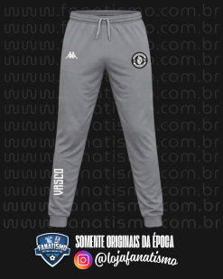 Calça do Vasco Oficial Silver Kappa C/Bolsos Nova G