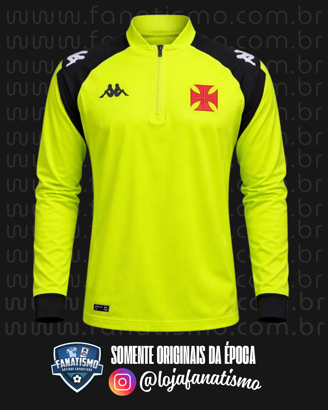 Blusão do Vasco Oficial Treino Kappa 2024/2025 Novo G
