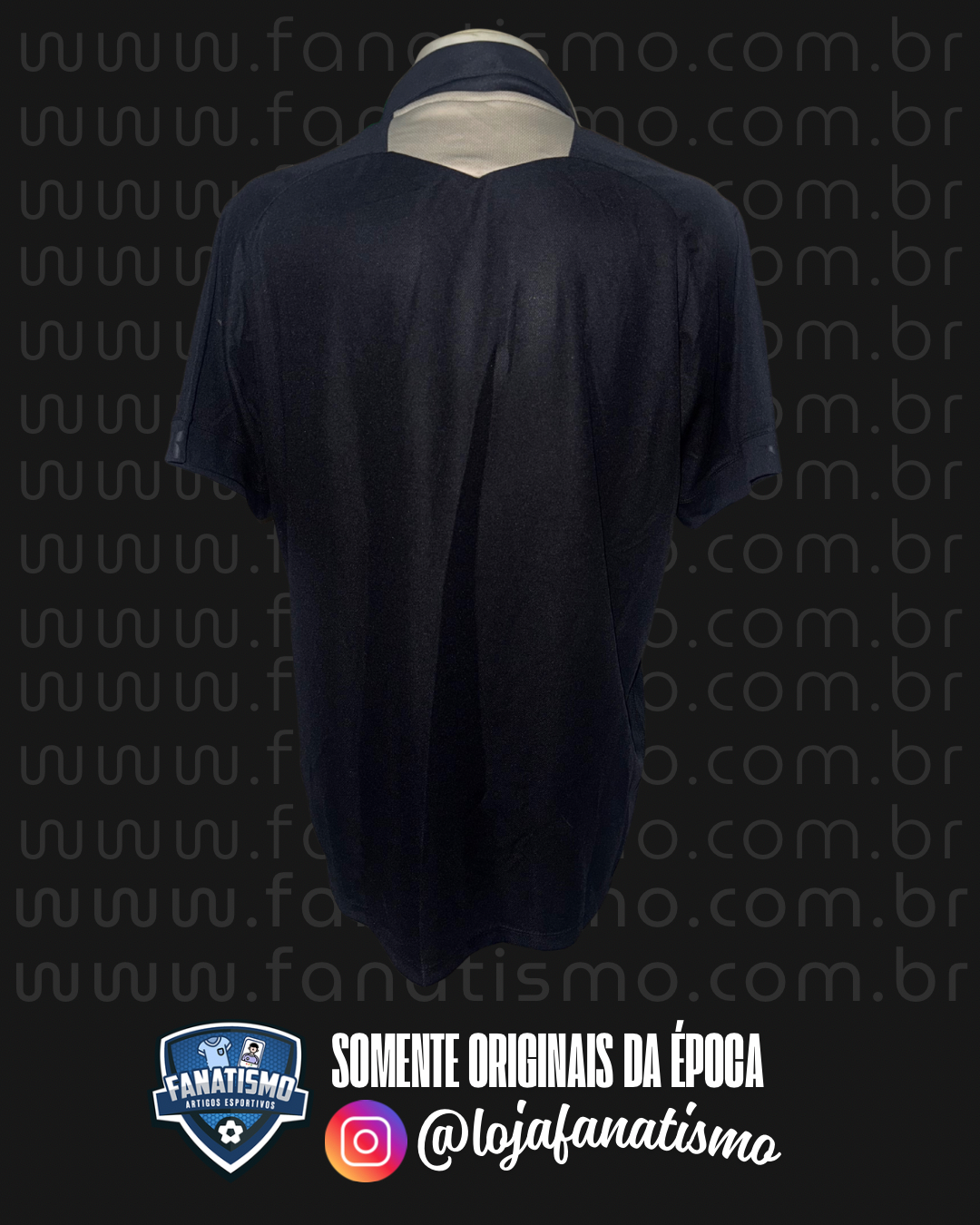 Camisa do Vasco Oficial III Goleiro Preta Diadora 2019 Nova GG - Imagem 2