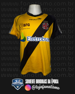 Camisa do Vasco Oficial Goleiro Amarela Penalty 2012 #1 Fernando Prass De Jogo G