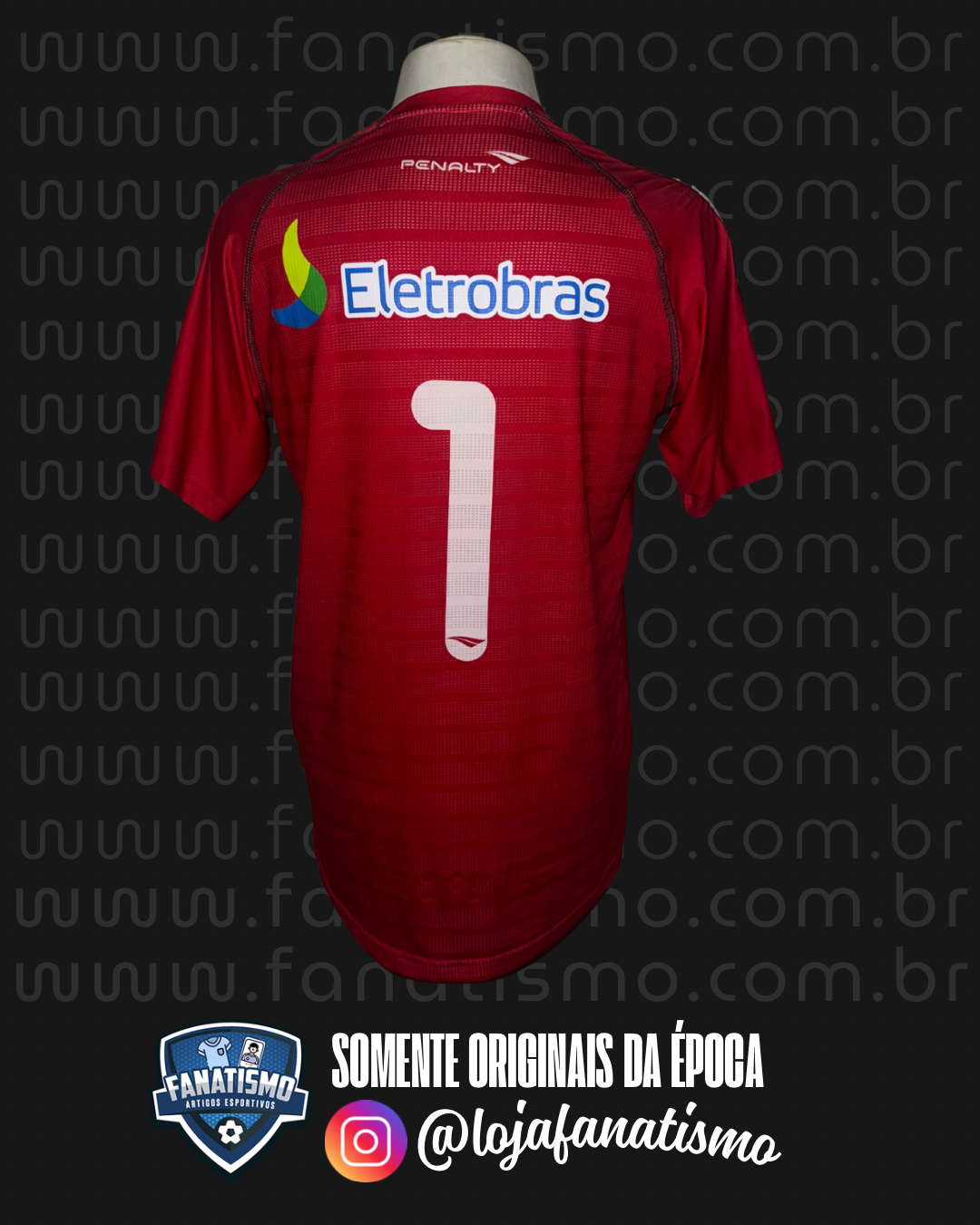 Camisa do Vasco Oficial Goleiro Portugal Penalty 2012 #1 Fernando Prass G - Imagem 2