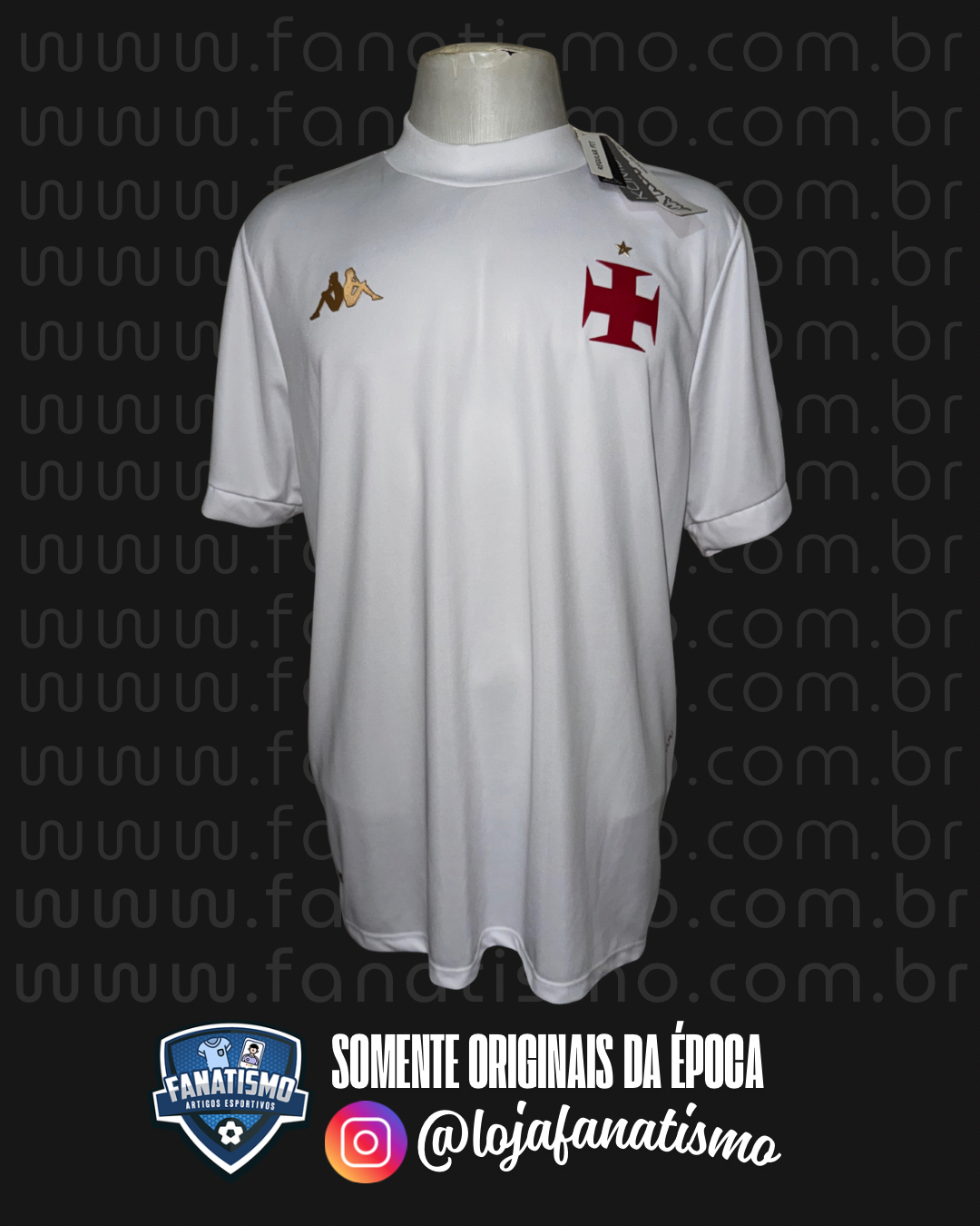 Camisa do Vasco Oficial III Goleiro Kappa 2023 Nova 3G