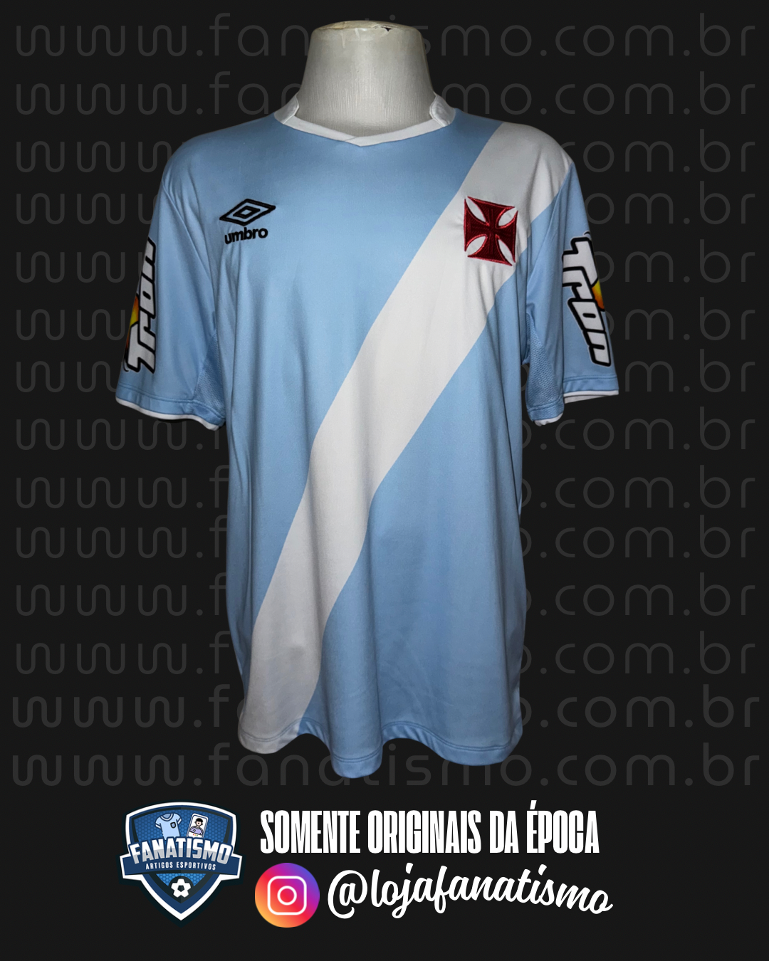 Camisa do Vasco Oficial Goleiro Celeste Umbro 2014/2015 #1 Martín Silva GG