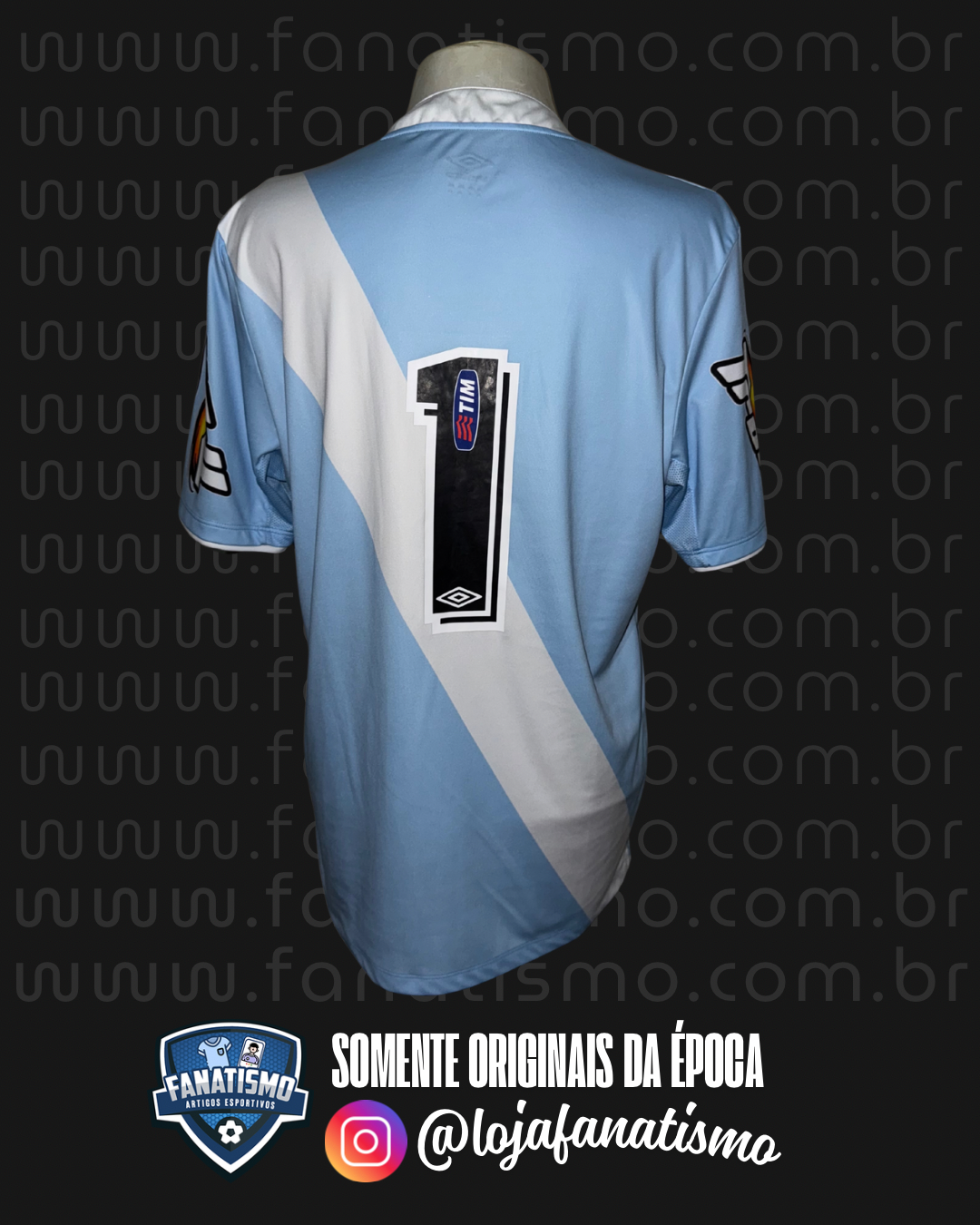 Camisa do Vasco Oficial Goleiro Celeste Umbro 2014/2015 #1 Martín Silva GG - Imagem 2