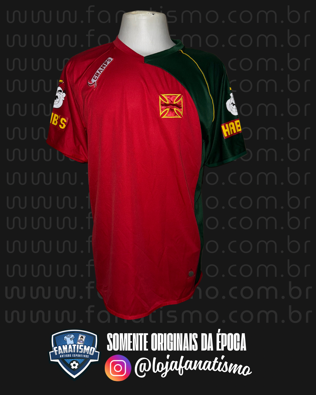 Camisa do Vasco Oficial Goleiro Portugal Champs 2009 #1 Fernando Prass GG