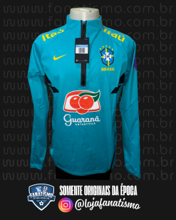 Casaco da Seleção Brasileira Oficial Corta-Vento Nike 2023/2024 Nova M