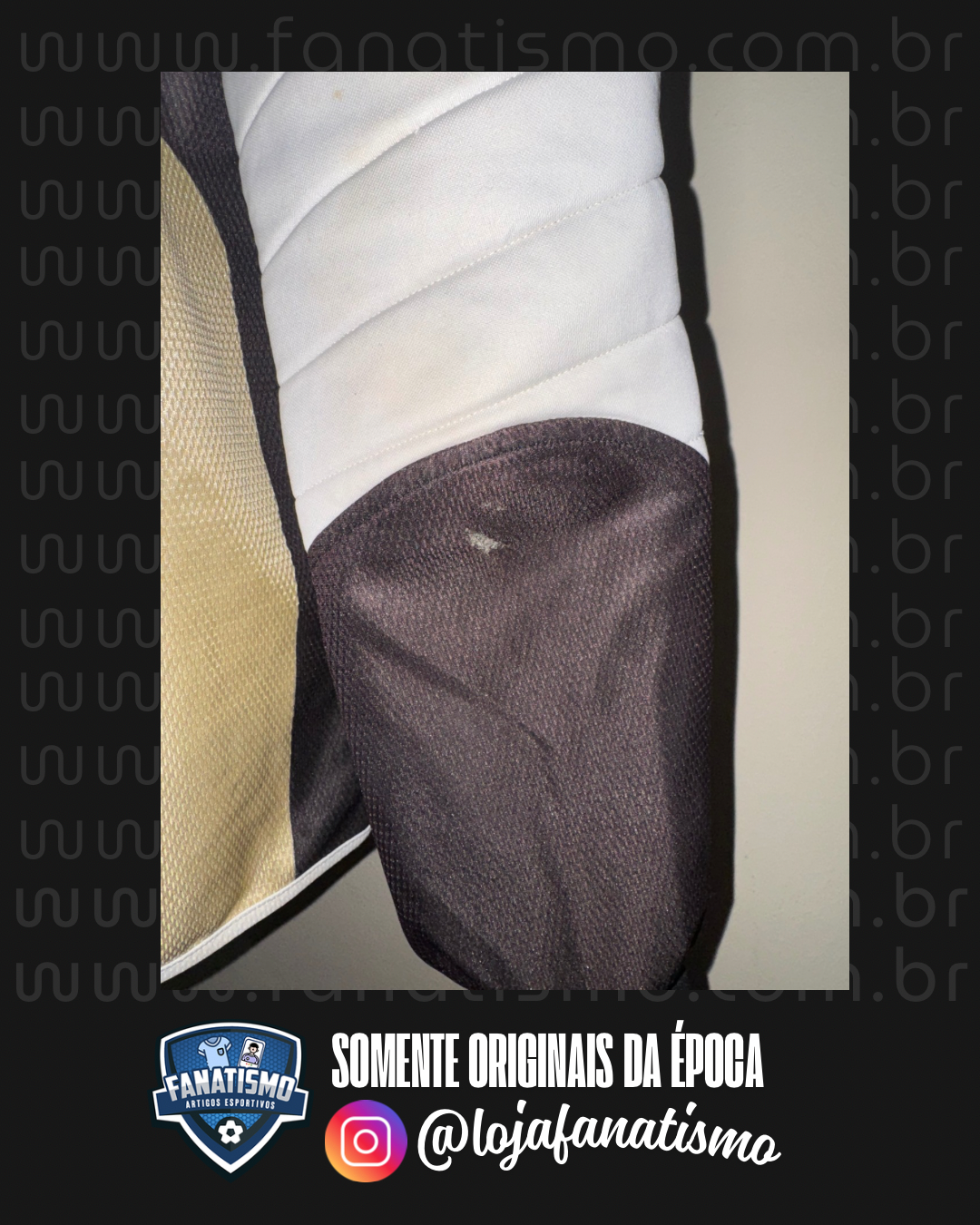 Camisa do Vasco Oficial Goleiro Manga Longa Umbro 2003/2004 #1 Fábio De Jogo G - Imagem 3