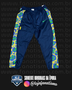 Calça Nike Brasil Masculina C/Bolsos Nova