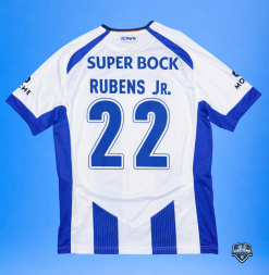 Alternative view of Camisa Porto/POR Oficial I Warrior 2014 #22 Rubens Jr. Usada na Despedida do Deco