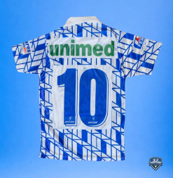 Alternative view of Camisa Linhares/ES Oficial I Spózer 1996 #10 INF/FEM G