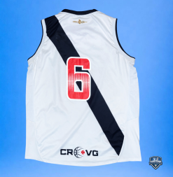 Alternative view of Camisa Vasco Oficial II Basquete Diadora 2018/2019 #6 Gemerson Usada em Jogo EG