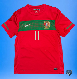 Camisa Portugal Oficial I Nike 2010 #11 Simão M