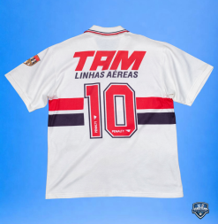 Alternative view of Camisa São Paulo Oficial I Penalty 1992 #10 Raí G