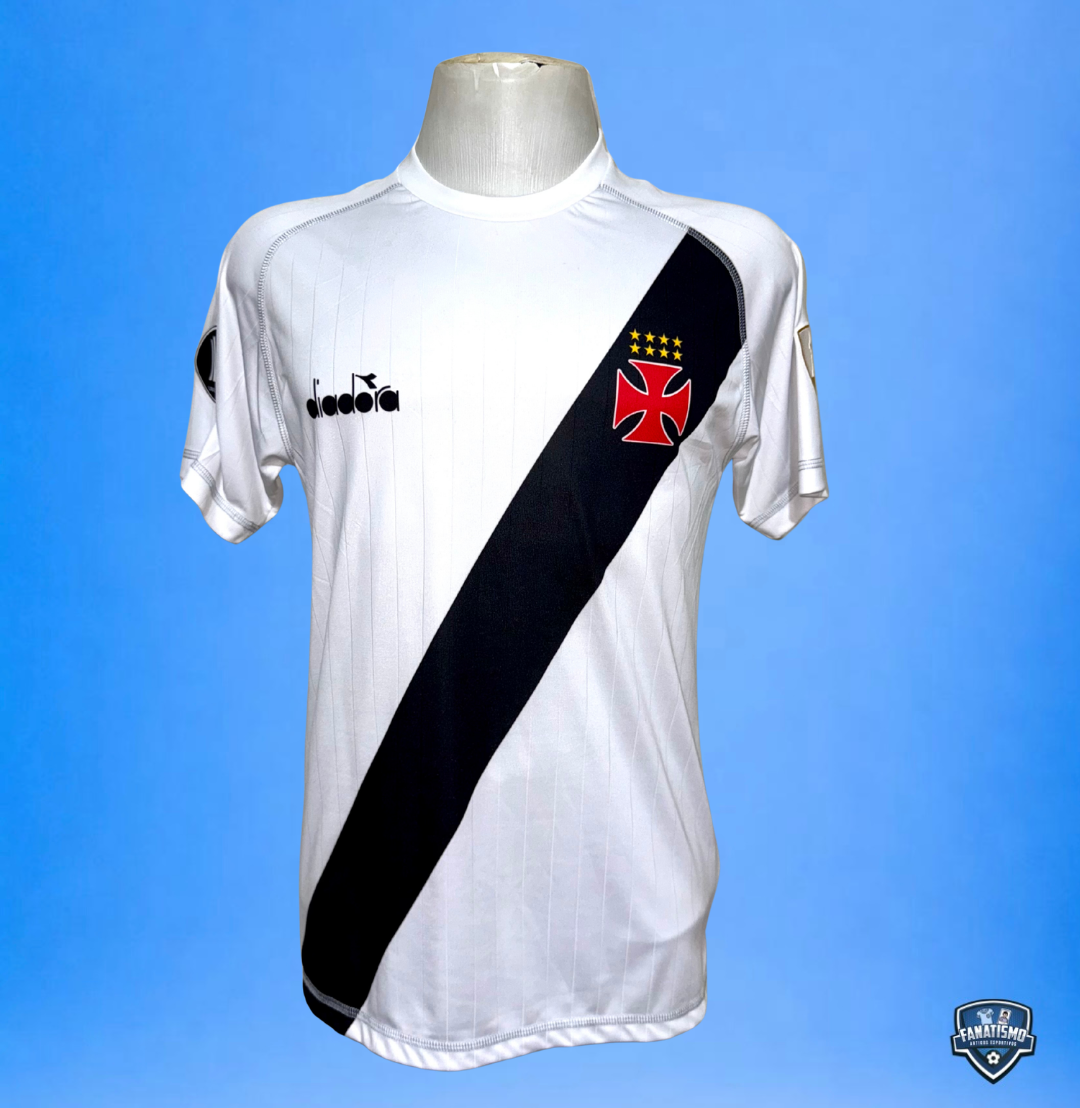 Camisa Vasco Oficial II Transição Diadora 2018 #4 Werley Usada em Jogo Libertadores M
