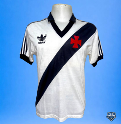Camisa Vasco Oficial II Adidas 1988 #8 Geovani Usada em Jogo