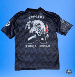 Alternative view of Camisa Força Jovem do Vasco Preta Anos 90 M