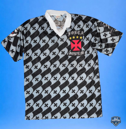 Camisa Força Jovem do Vasco Cinza Anos 90 G