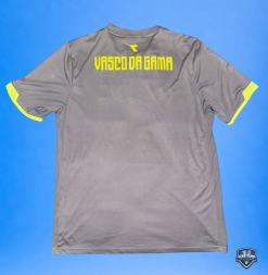 Alternative view of Camisa Vasco Oficial Treino Cinza Diadora 2019/2020 GG