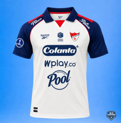 Camisa Independiente Medelín/COL Oficial II Reebok 2026 #6 Moreno Usada em Jogo Sul-Americana G