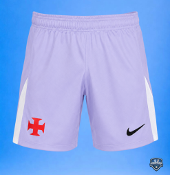 Short/Calção Vasco Oficial Goleiro Lilás Nike 2026/2027 G