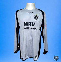 Camisa Atlético/MG Oficial Goleiro Manga Longa Diadora 2005 #12 Usada em Jogo GG