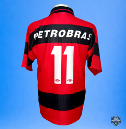Alternative view of Camisa Flamengo Oficial I Umbro 1999/2000 #11