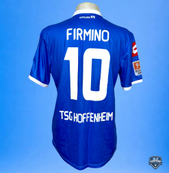 Alternative view of Camisa Hoffenhein/ALE Oficial I Lotto 2014/2015 #10 Roberto Firmino De Jogo