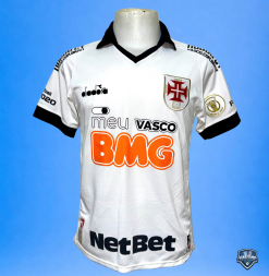 Camisa Vasco Oficial III Diadora 2019 #19 Marcos Jr. De Jogo M
