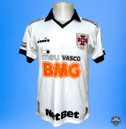 Camisa Vasco Oficial III Diadora 2019 #6 Fellipe Bastos De Jogo M