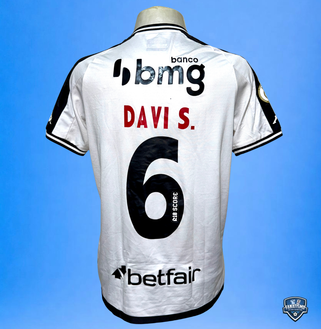 Camisa Vasco Oficial II Kappa 2024 #6 Usada em Jogo Único M - Imagem 2