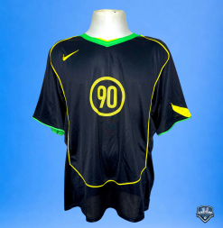 Camisa Nike Oficial Total 90 Black Green 3G