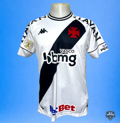 Camisa Vasco Oficial II Kappa 2020 #7 Leo Gil Usada em Jogo M